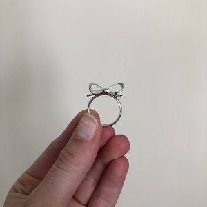 Kate Spade Silver Bow Ring